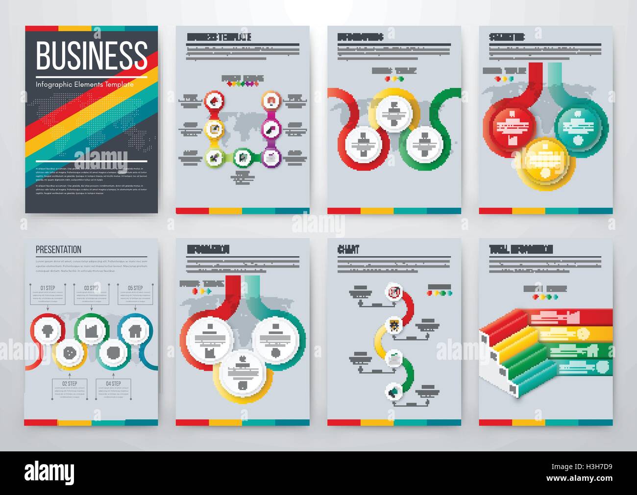 Modern infographic vector concept Stock Vector Image & Art - Alamy