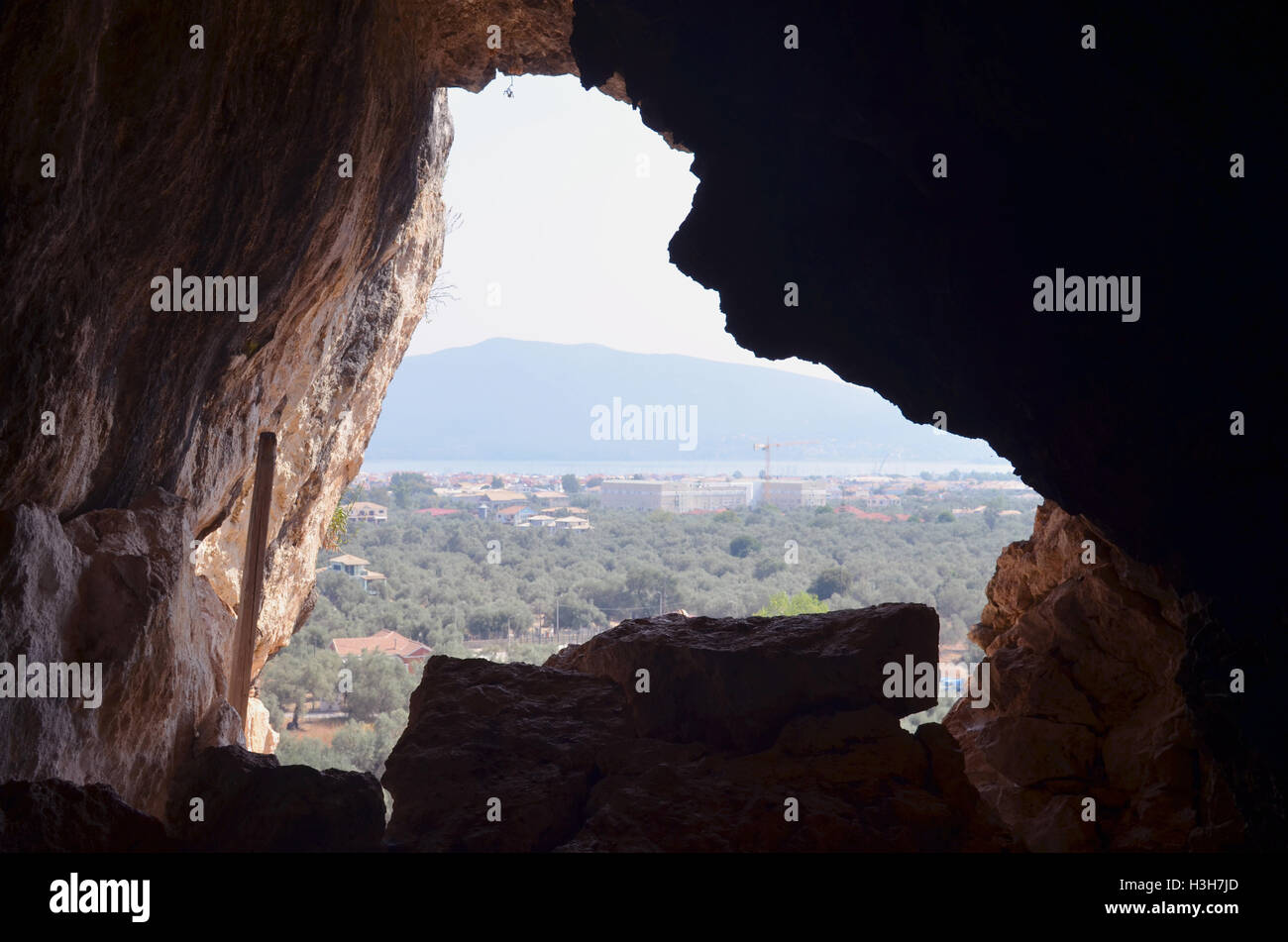 caves and mines around Greece Stock Photo Alamy