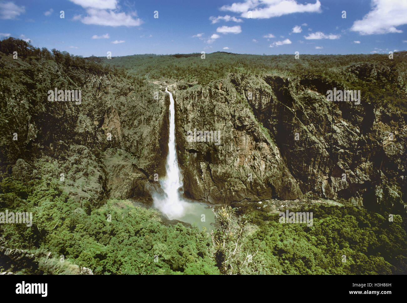 Wallaman Falls, Stock Photo