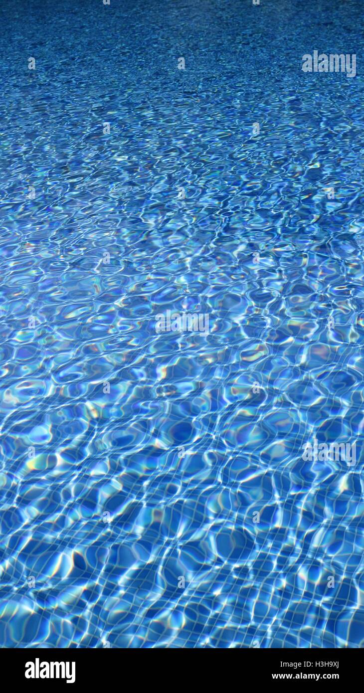 Full frame swimming pool water Stock Photo - Alamy