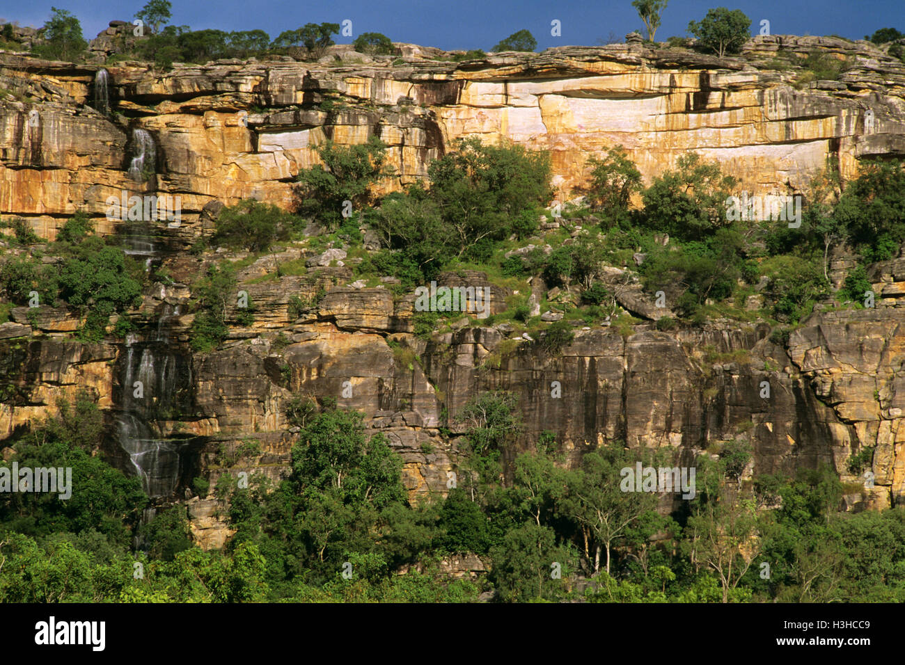 Arnhem Land Escarpment after rain during the wet season Stock Photo