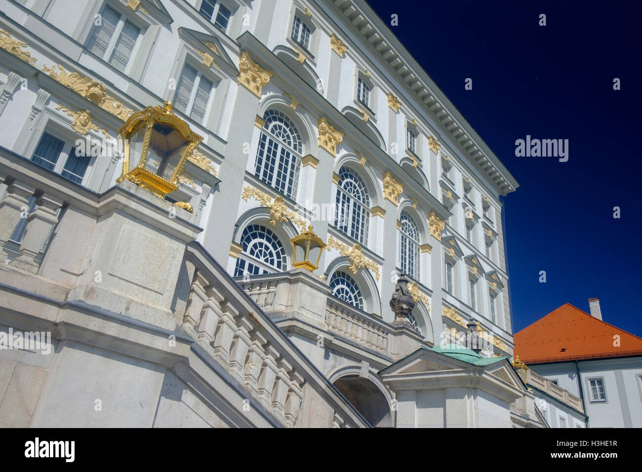 Nymphenburg Palace Munich Germany Stock Photo