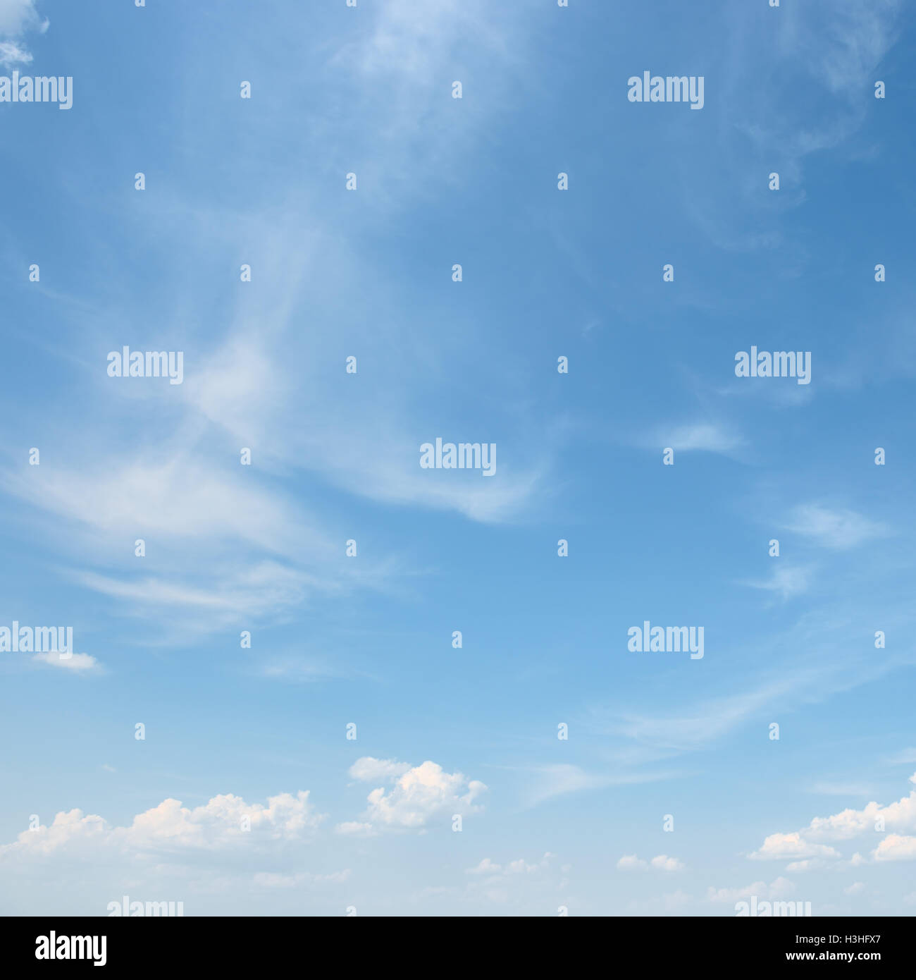 white cloud on blue sky Stock Photo