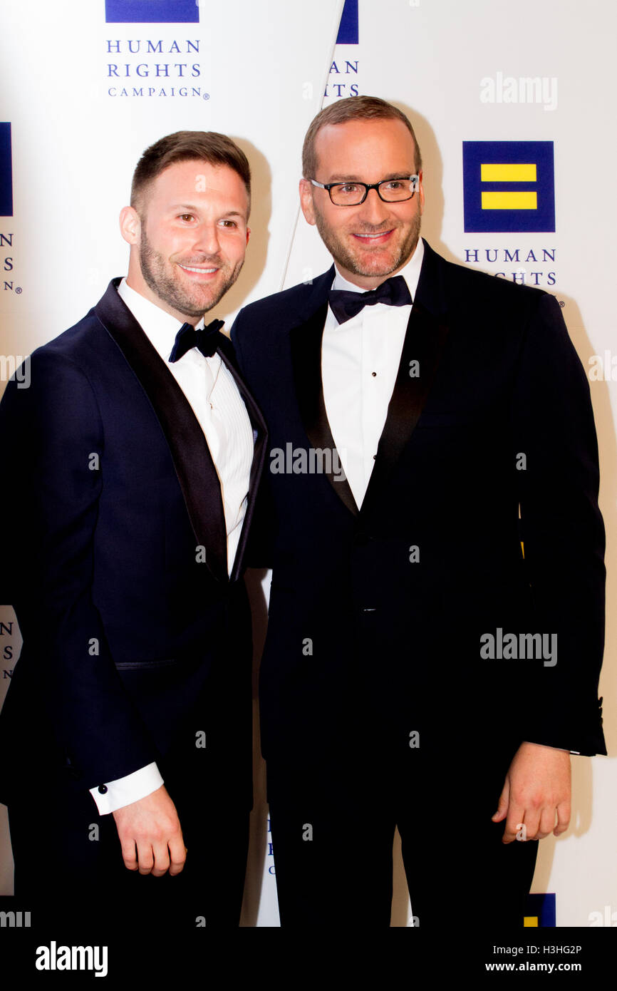 Chad Griffin HRC President & Charles Joughin on the red carpet at the ...