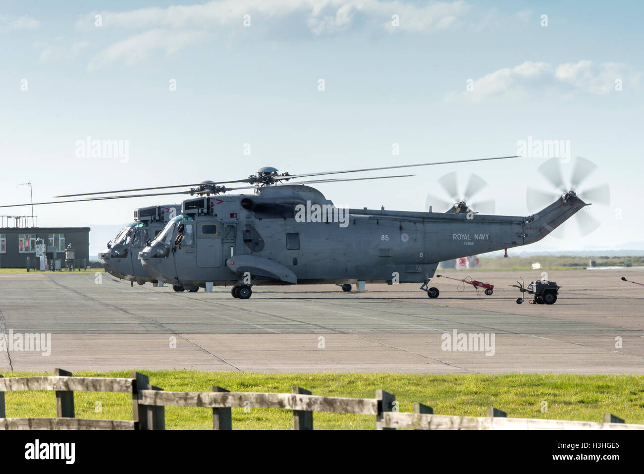 Royal navy sea king hi-res stock photography and images - Alamy