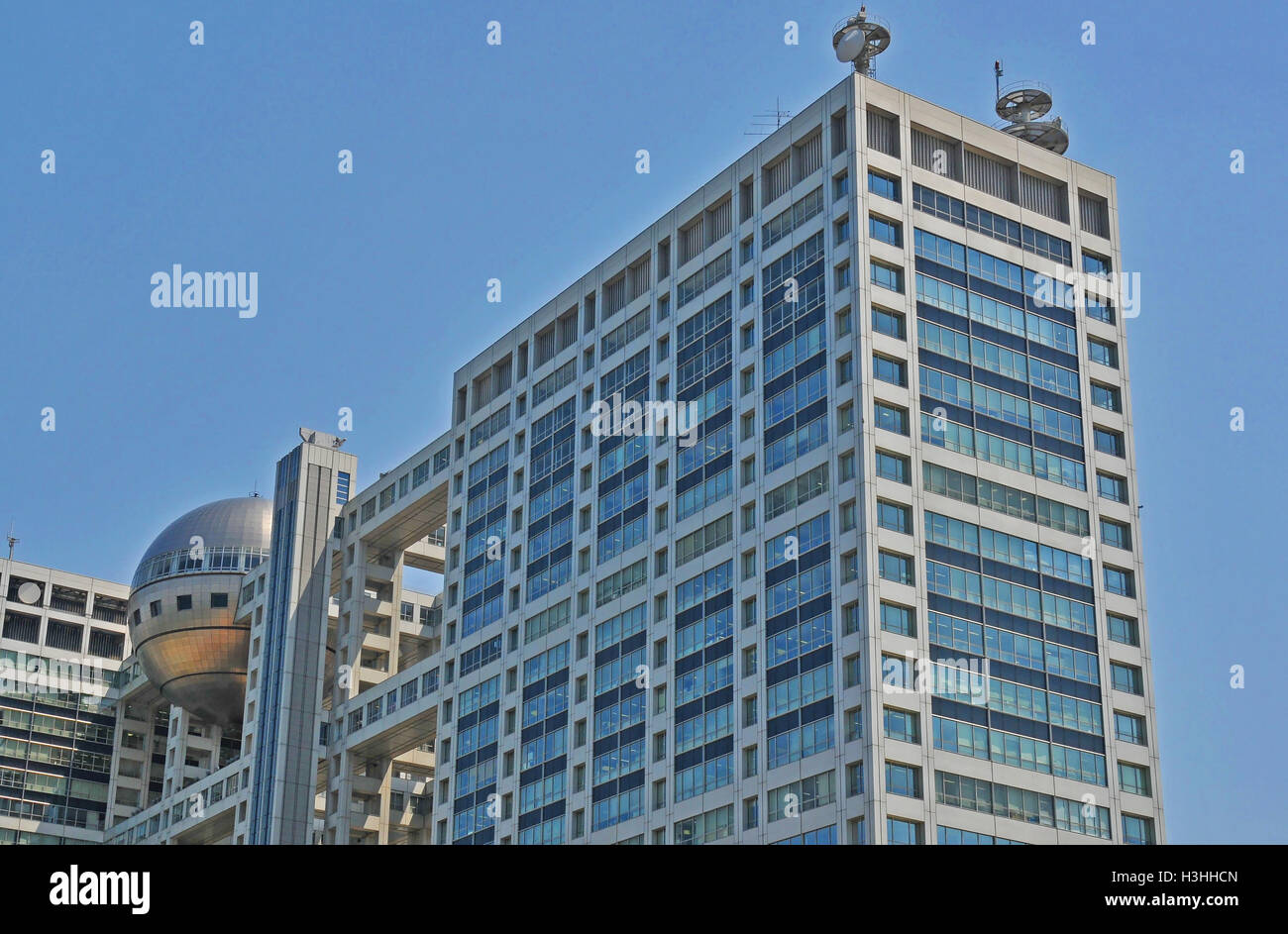 Fuji TV Headquarters, Odaiba, Tokyo, Honshu, Japan,  Southern Asia Stock Photo