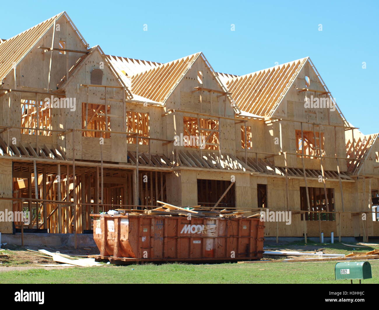 New home construction in high demand Stock Photo