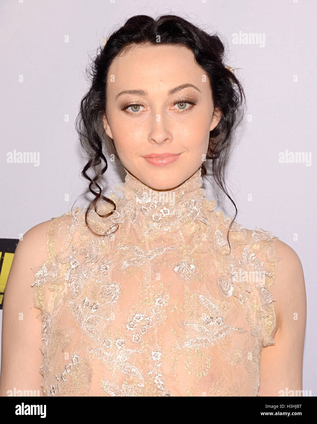 Kaley Victoria Rose, aka Rachel Isaacson, arrives at the Sneak Peek