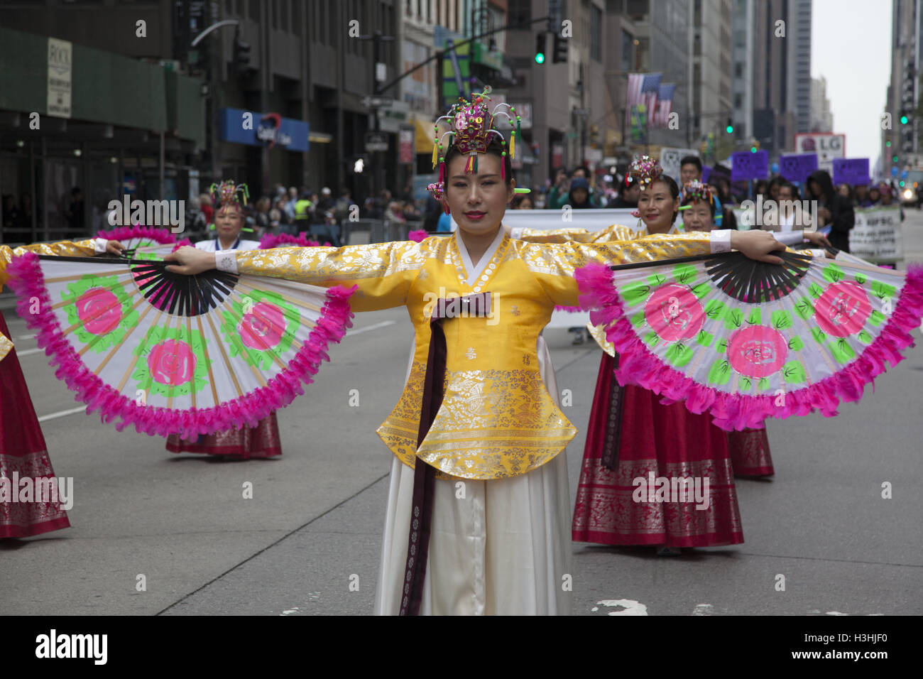 36th Annual Korean Day Parade & Festival on 6th Ave. in New york City