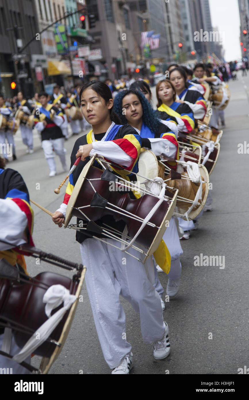 36th Annual Korean Day Parade & Festival on 6th Ave. in New york City
