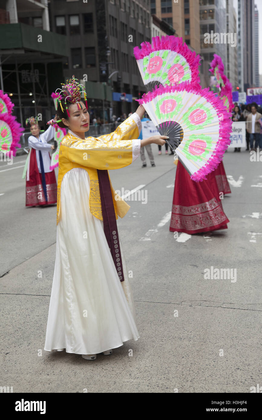 36th Annual Korean Day Parade & Festival on 6th Ave. in New york City