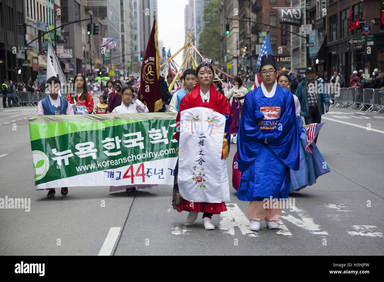 36th Annual Korean Day Parade & Festival on 6th Ave. in New york City