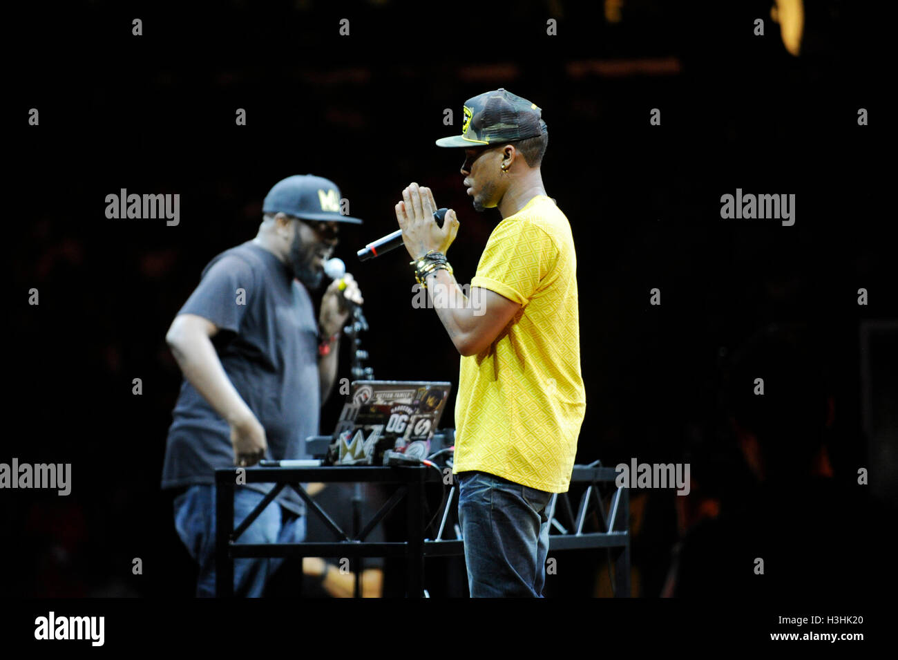 Bov Rapper Rapper B.O.B. performs at the 2016 Power 106 All Star Celebrity ...