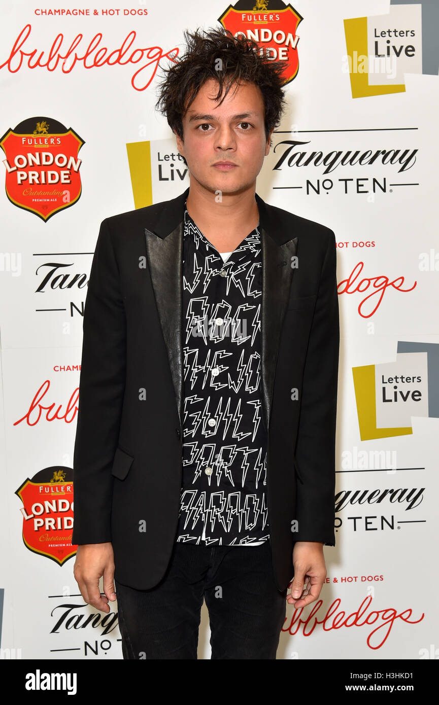 Jamie Cullum attends the fifth night of the Letters Live series at the
