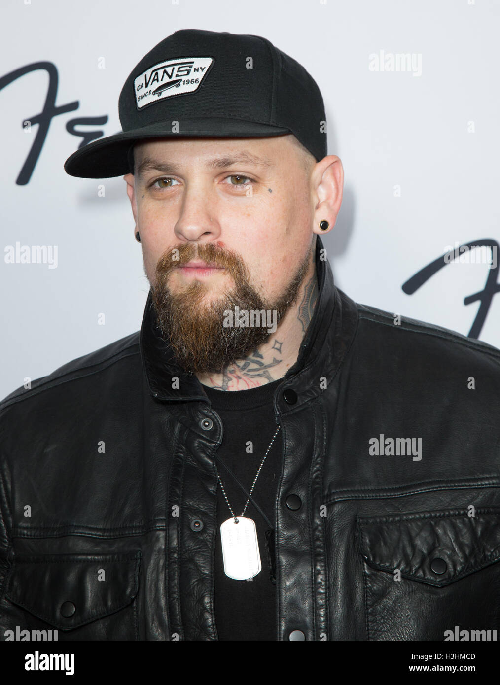 Benji Madden attends Fender Hollywood Office Grand Opening Celebration
