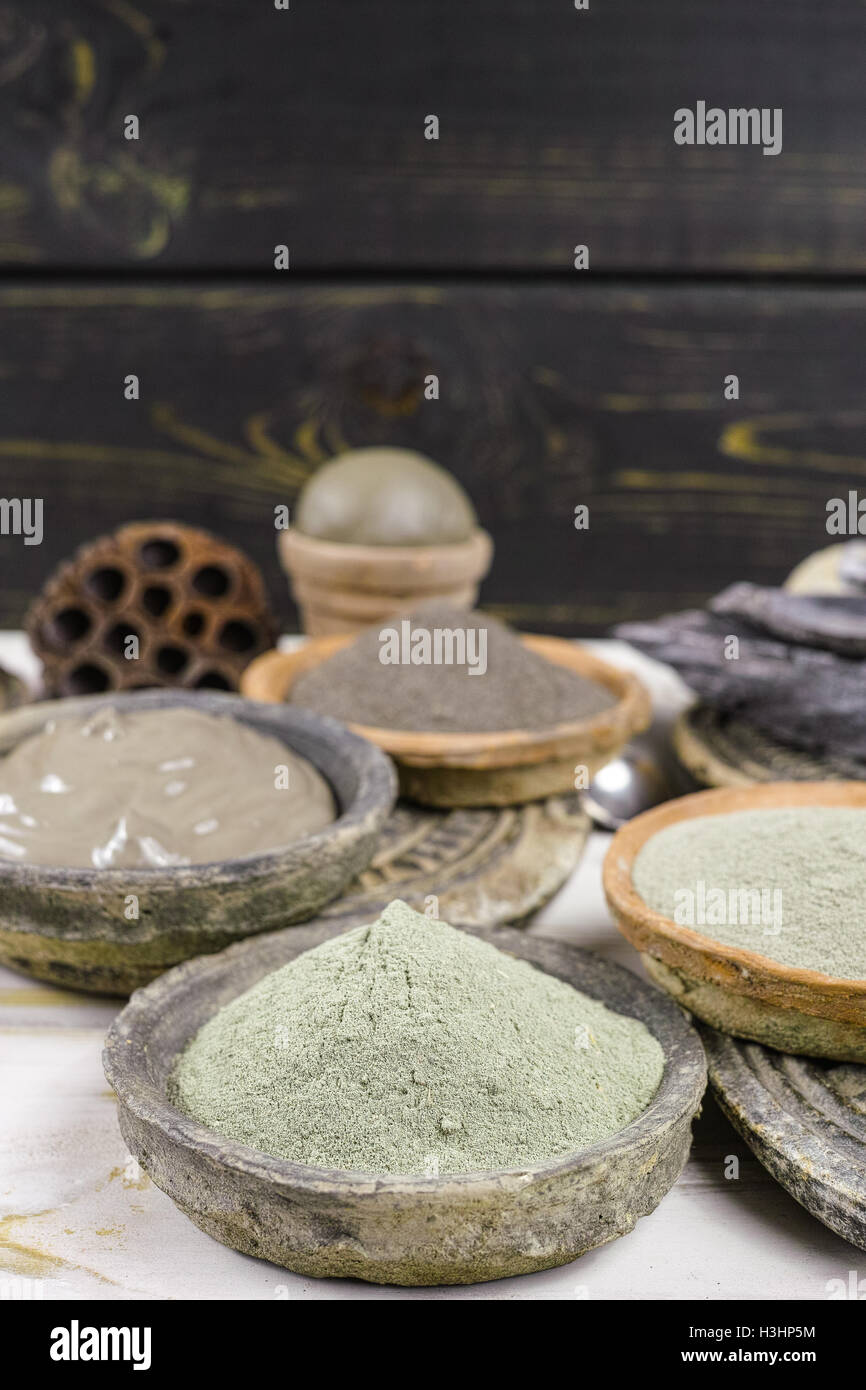 Mud body treatment italy hi-res stock photography and images - Alamy