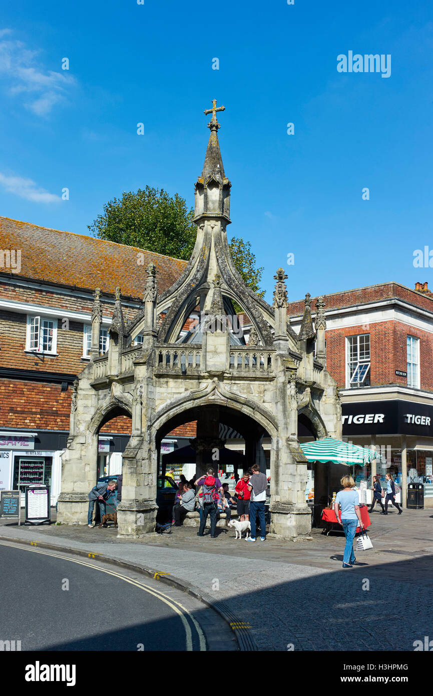 Market cross, Salisbury Stock Photo