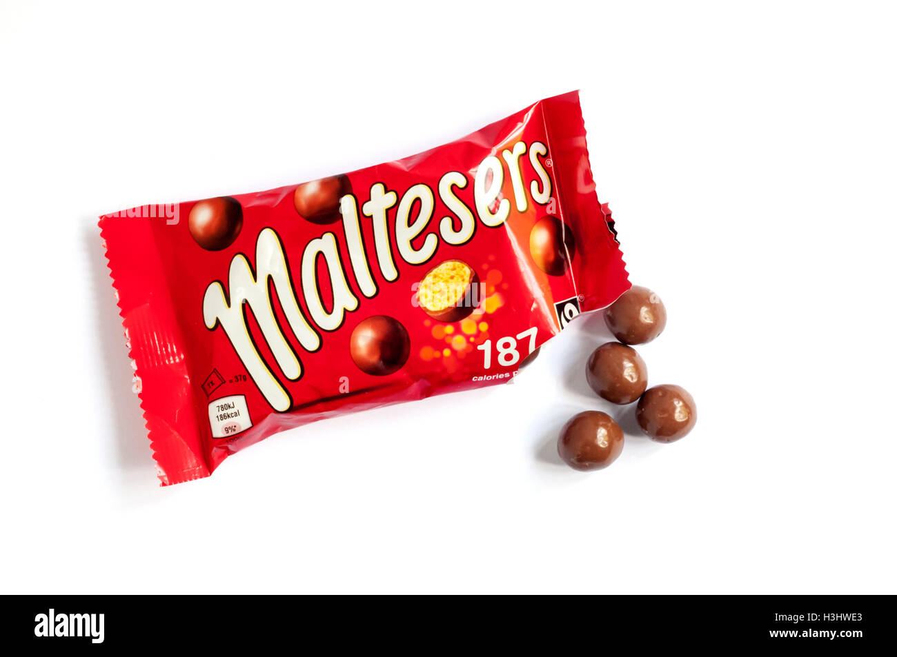 A packet of Maltesers sweets Stock Photo 122709723 Alamy
