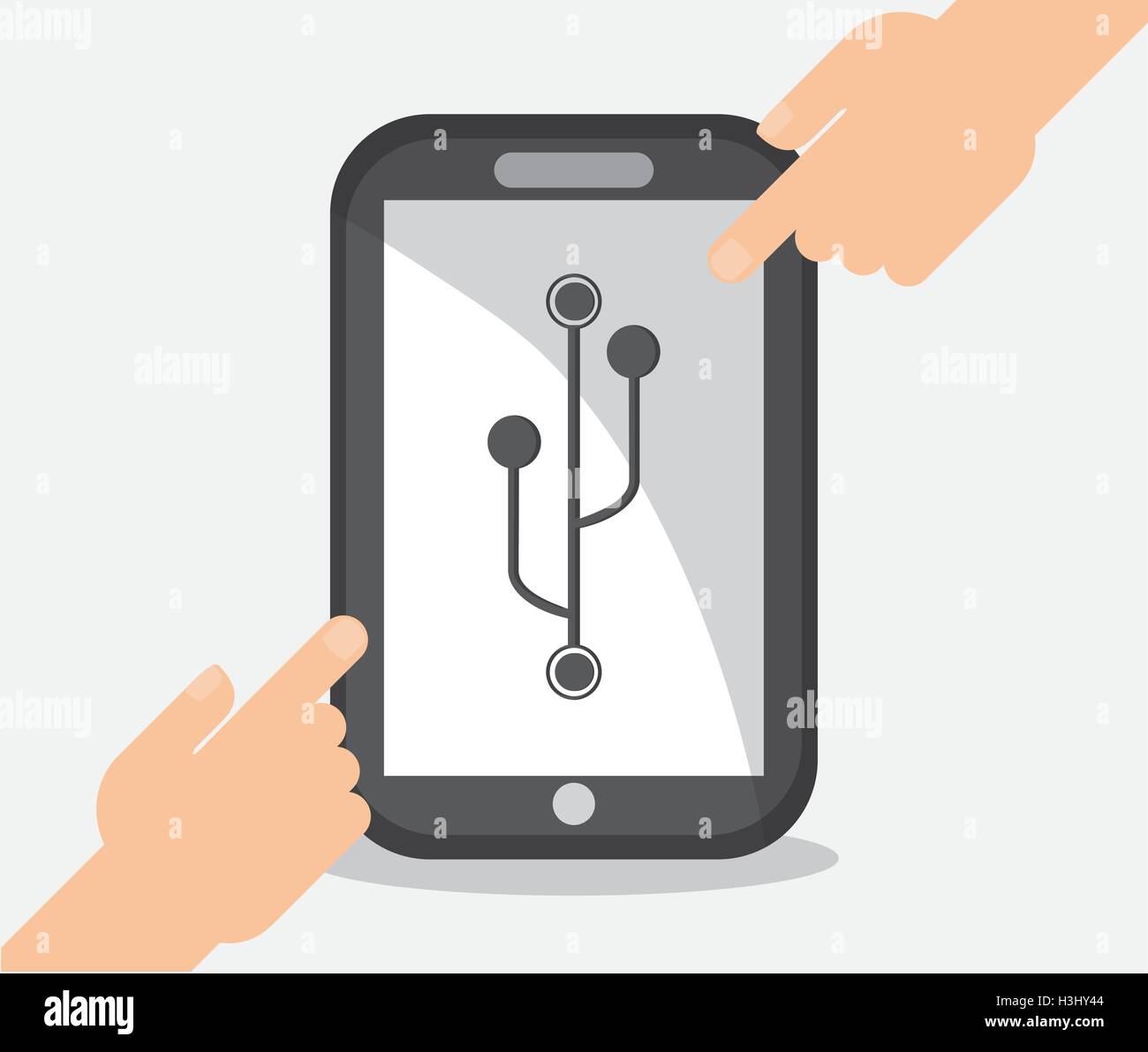 Isolated smartphone device design Stock Vector Image & Art - Alamy