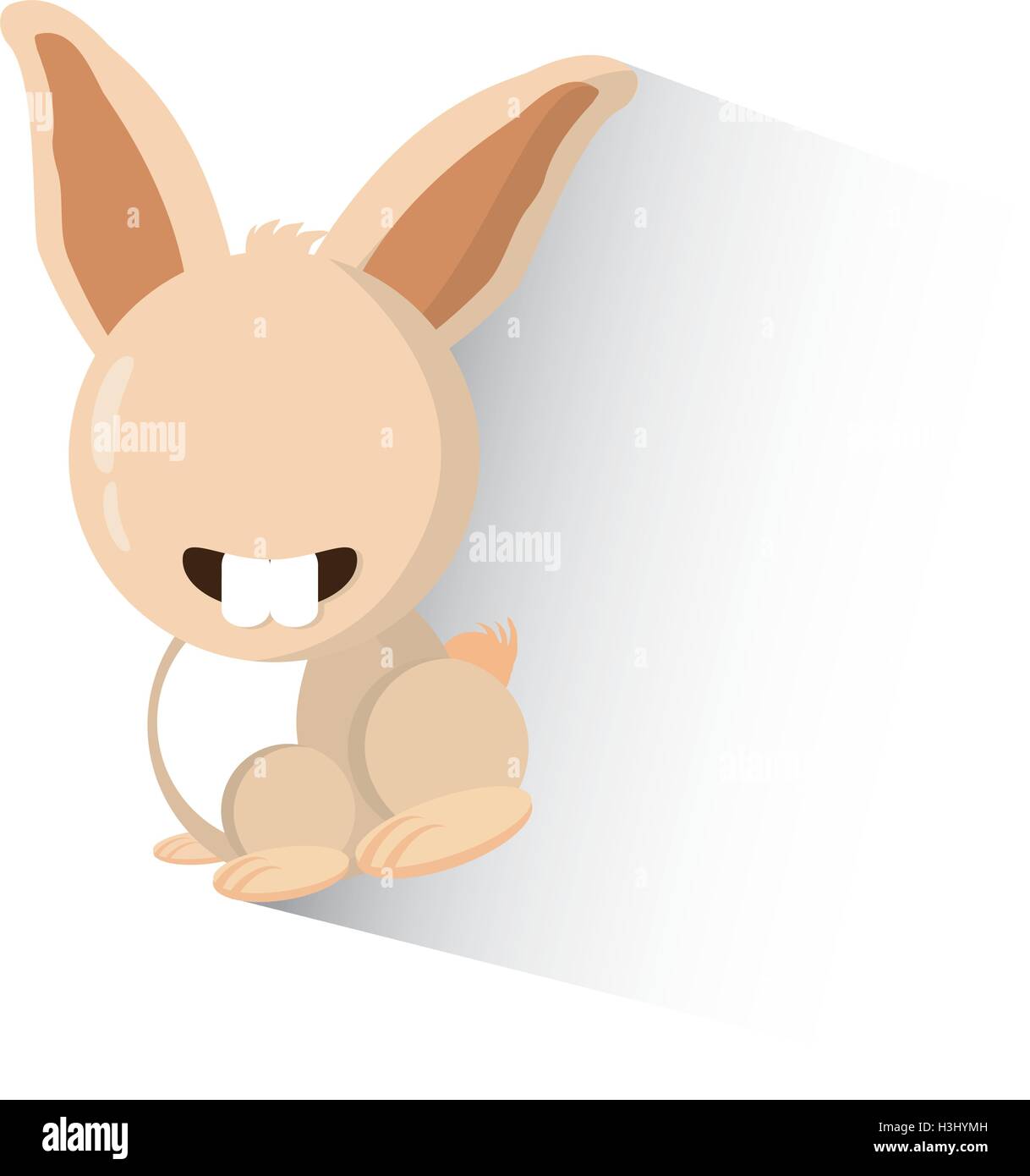 rabbit animal farm isolated icon Stock Vector Image & Art - Alamy