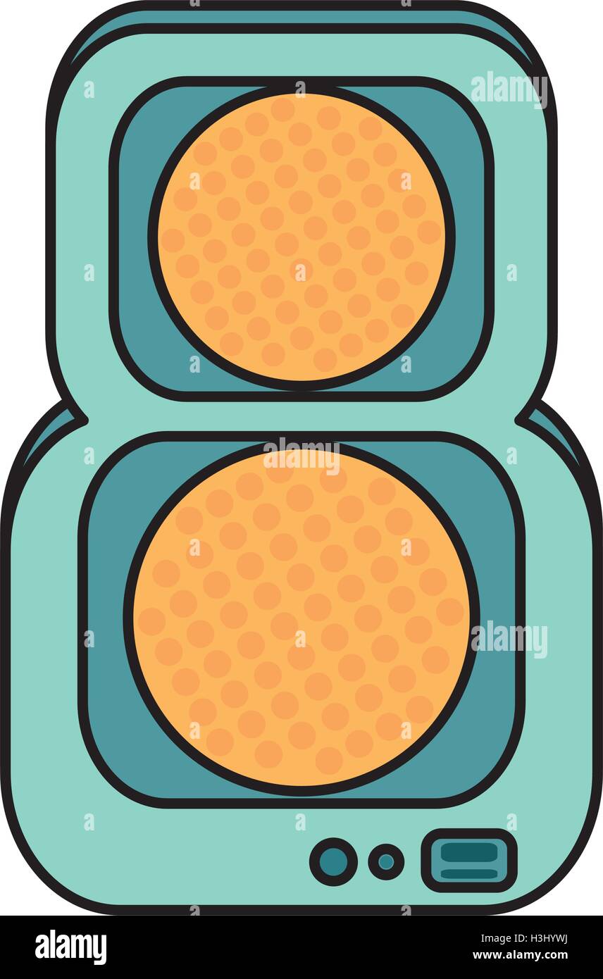 speaker sound device isolated icon Stock Vector Image & Art - Alamy