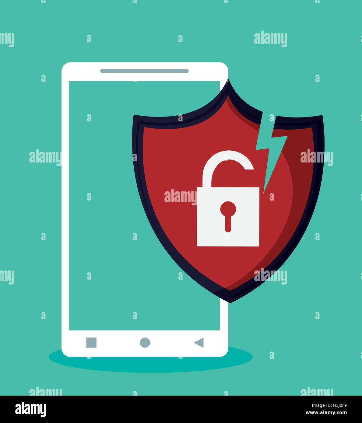 Security system and protection design Stock Vector Image & Art - Alamy