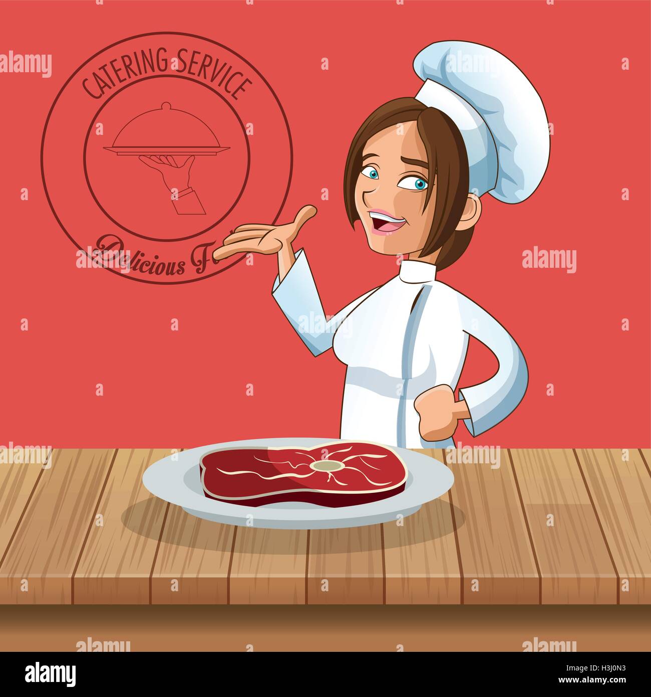 happy chef or cook icon image Stock Vector Image & Art - Alamy