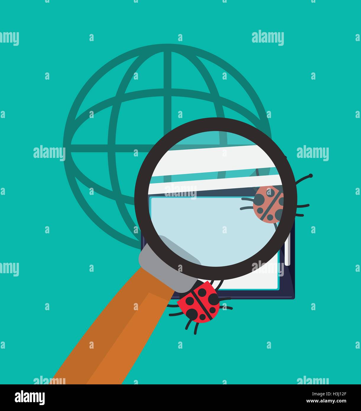 internet security related icons image Stock Vector Image & Art - Alamy
