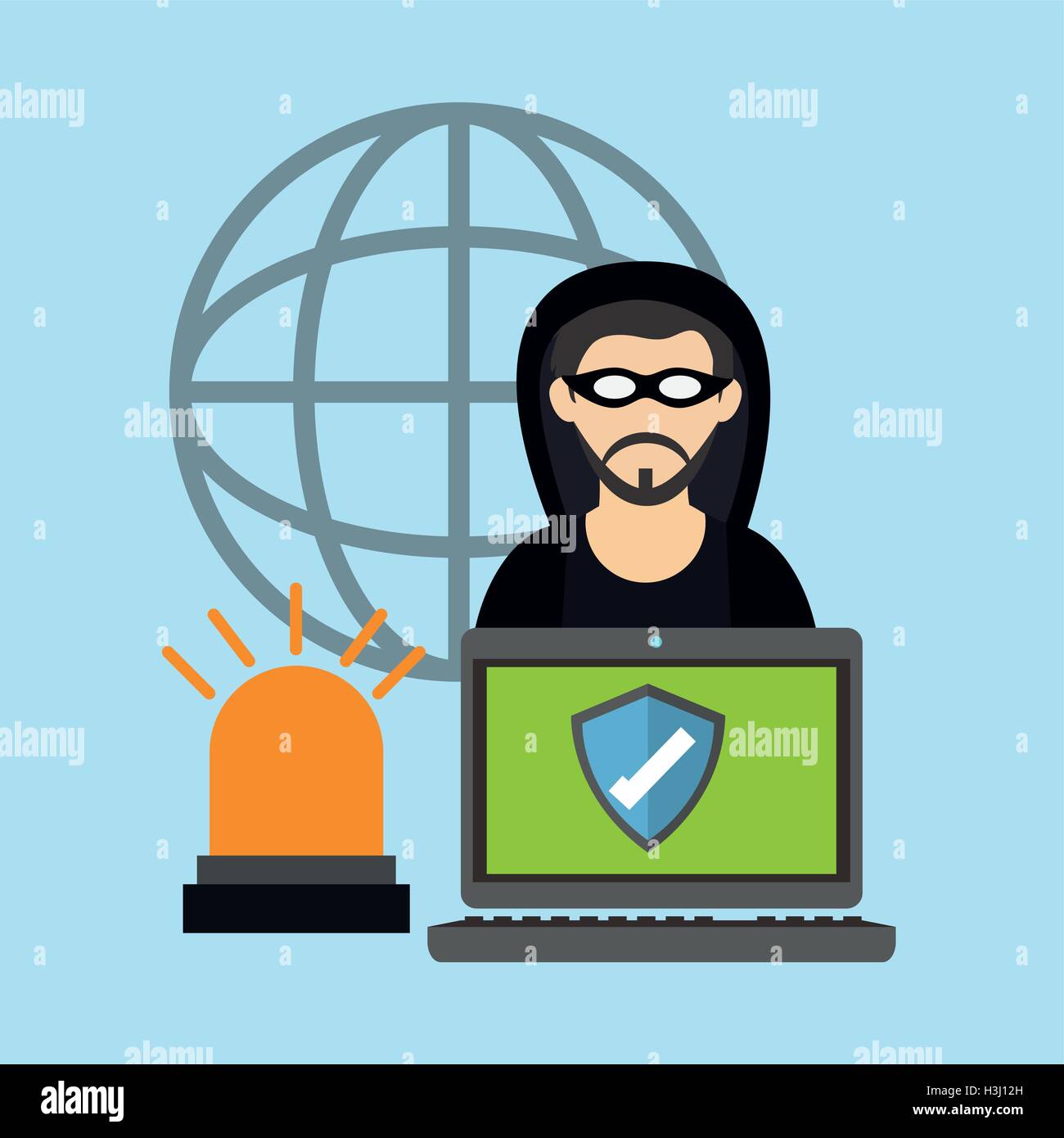 internet security related icons image Stock Vector Image & Art - Alamy