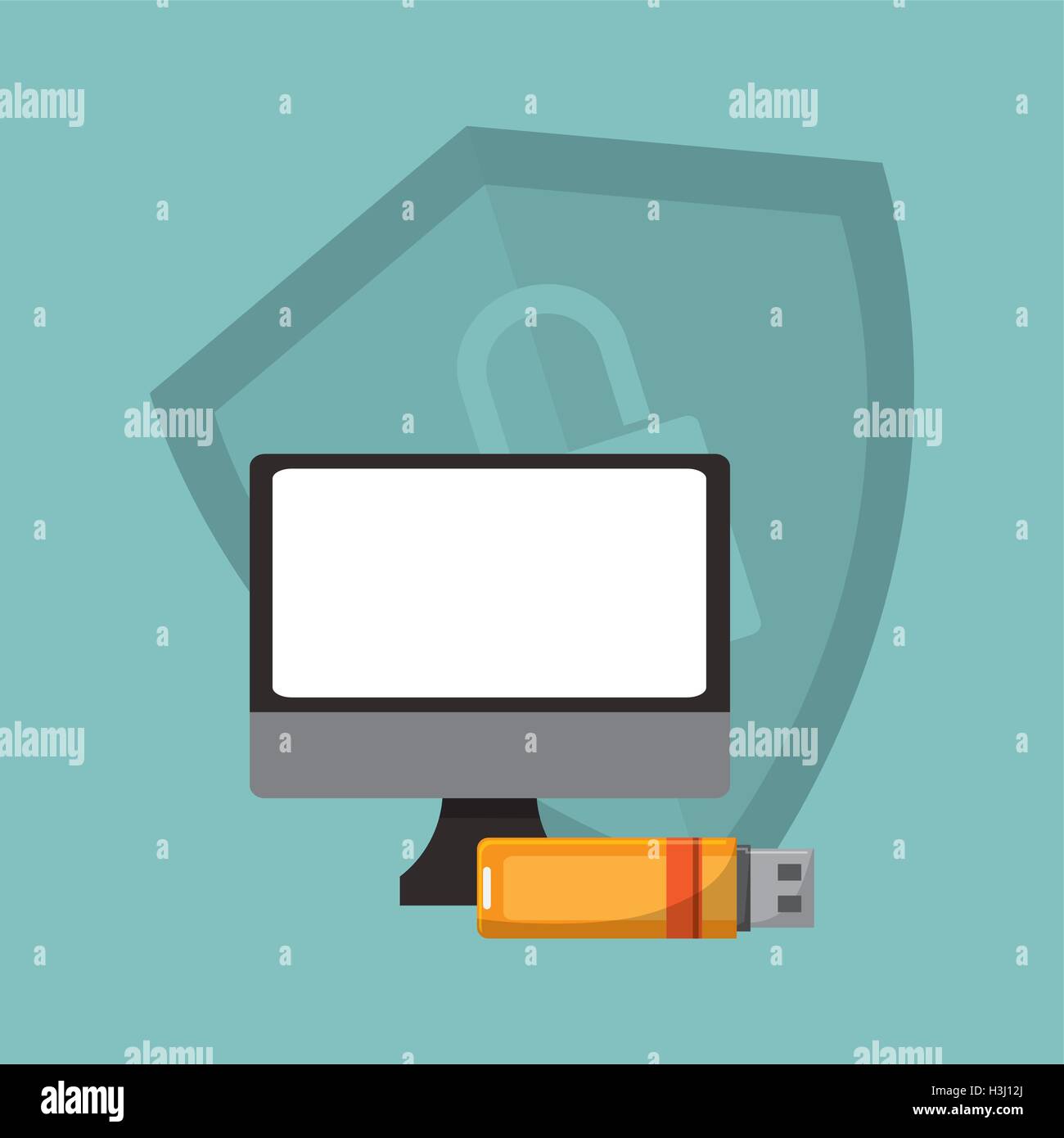 internet security related icons image Stock Vector Image & Art - Alamy