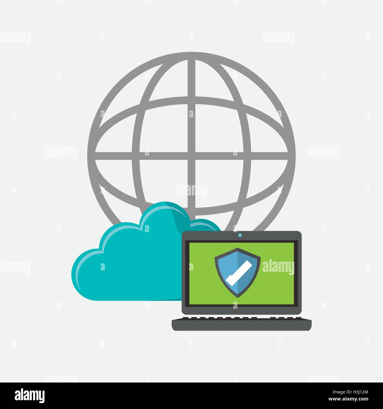 internet security related icons image Stock Vector Image & Art - Alamy