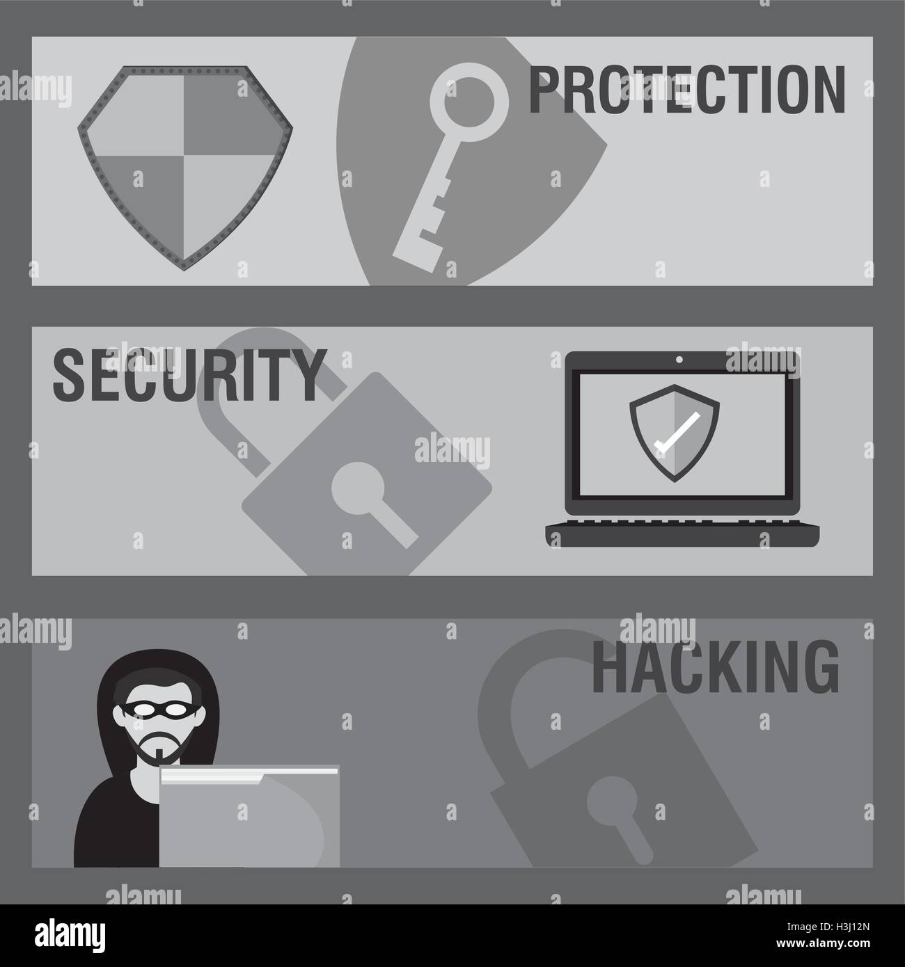 internet security related icons image Stock Vector Image & Art - Alamy
