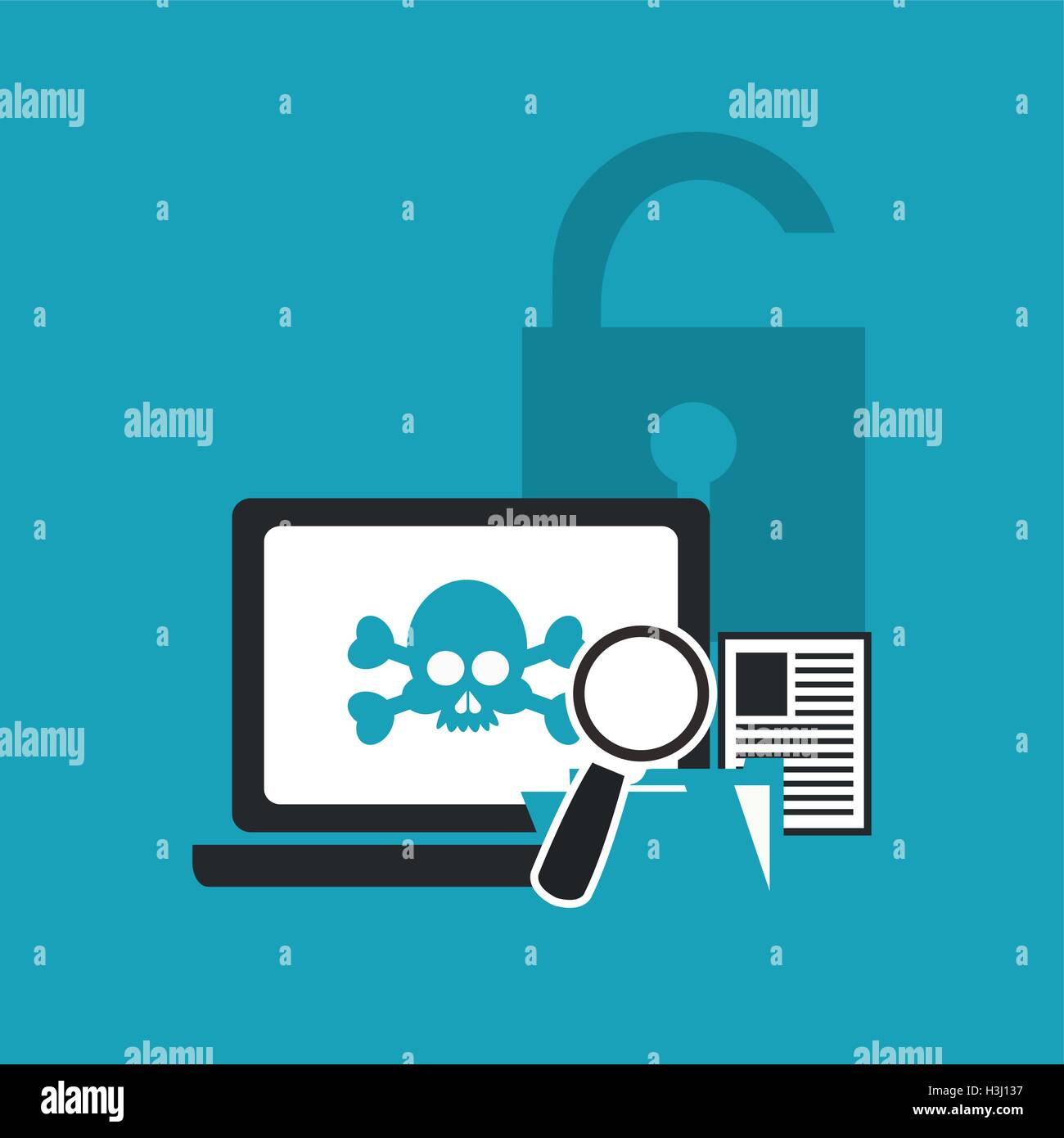 internet security related icons image Stock Vector Image & Art - Alamy