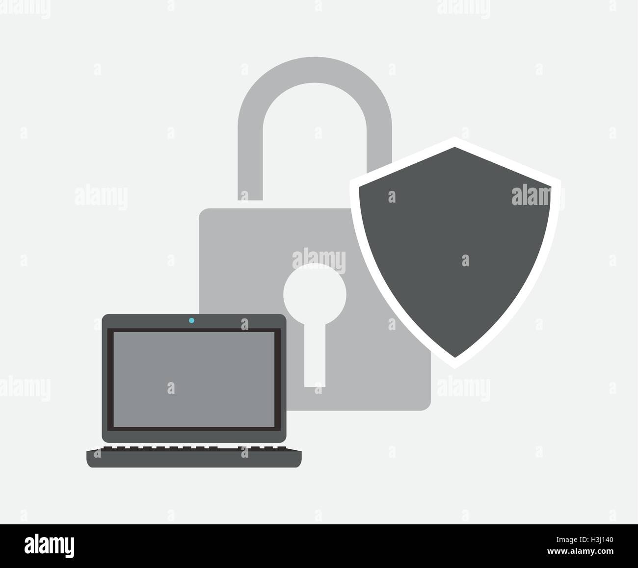 internet security related icons image Stock Vector Image & Art - Alamy