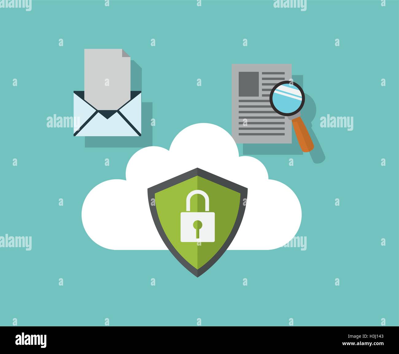internet security related icons image Stock Vector Image & Art - Alamy