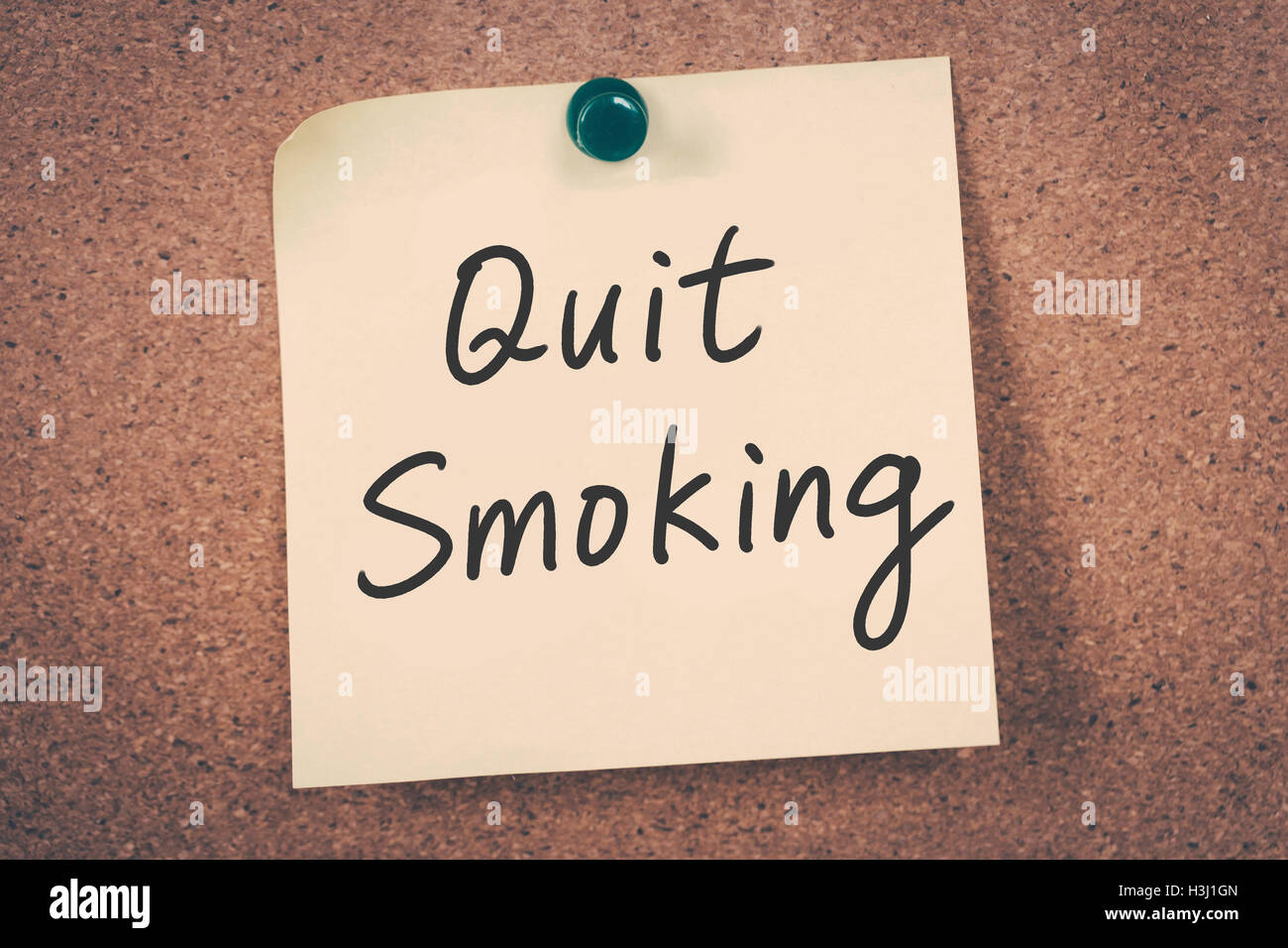 Quit Smoking Stock Photo - Alamy