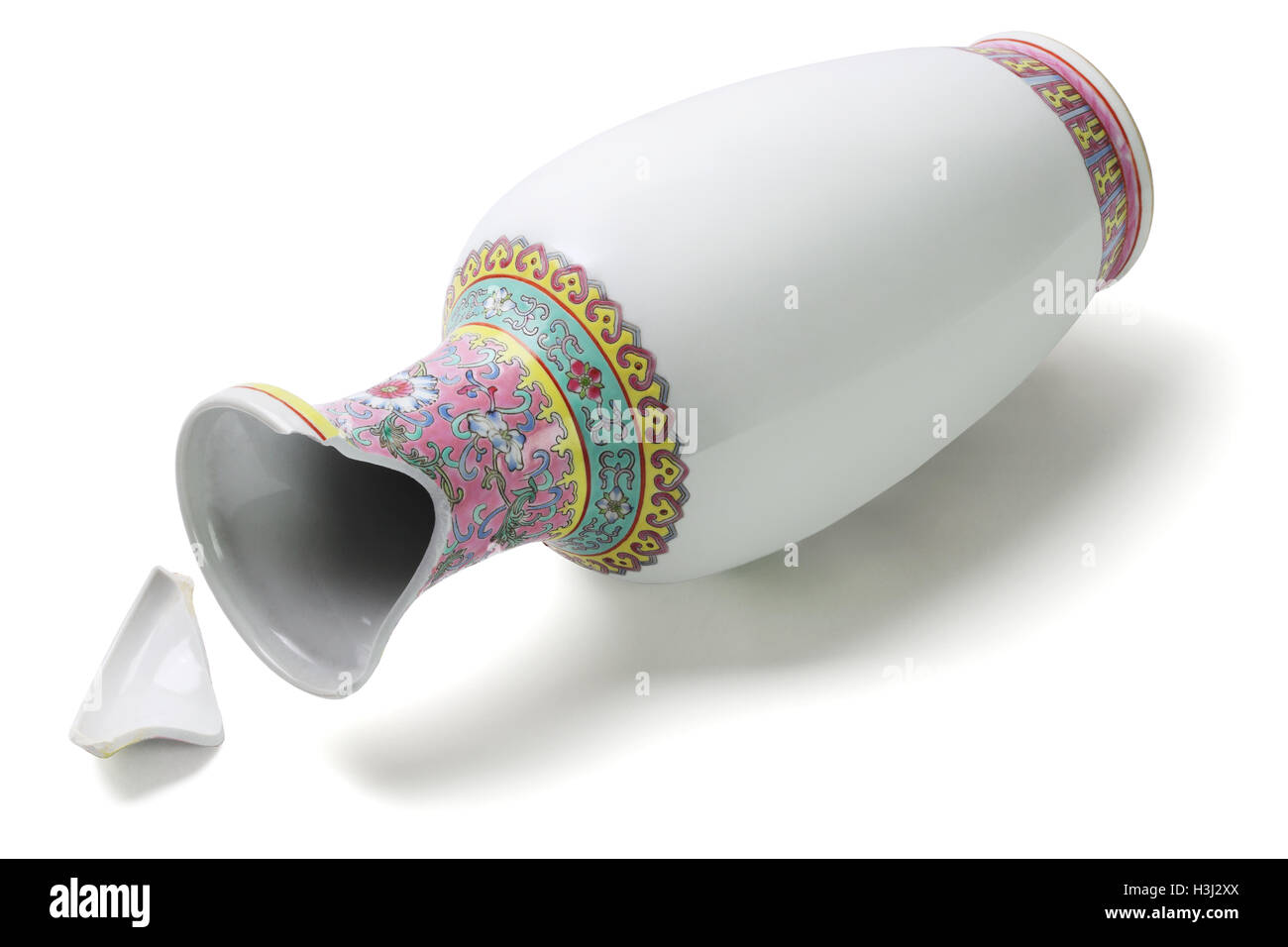 Broken vase flower Cut Out Stock Images & Pictures Alamy