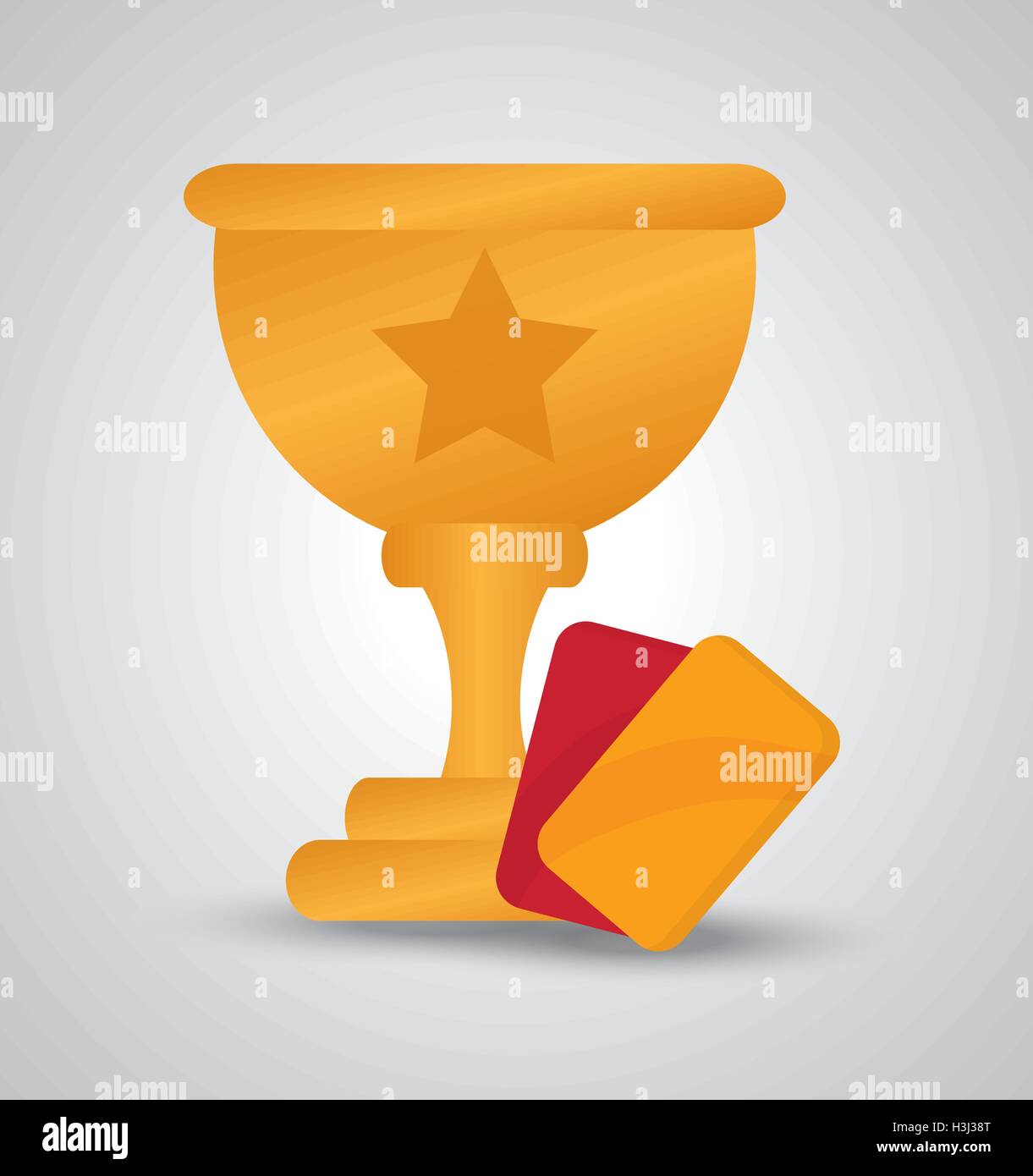 Trophy cup of soccer sport design Stock Vector Image & Art - Alamy