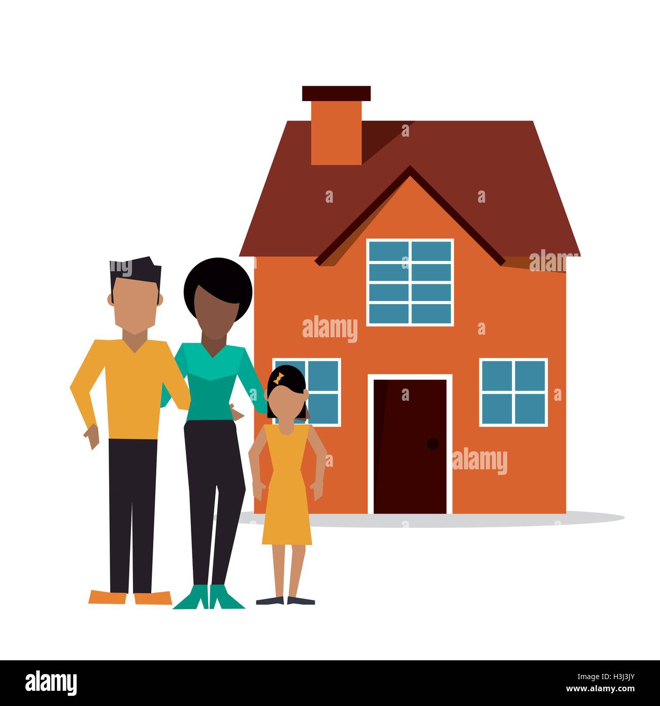 Graphic of Family design , vector illustration Stock Vector Image & Art ...