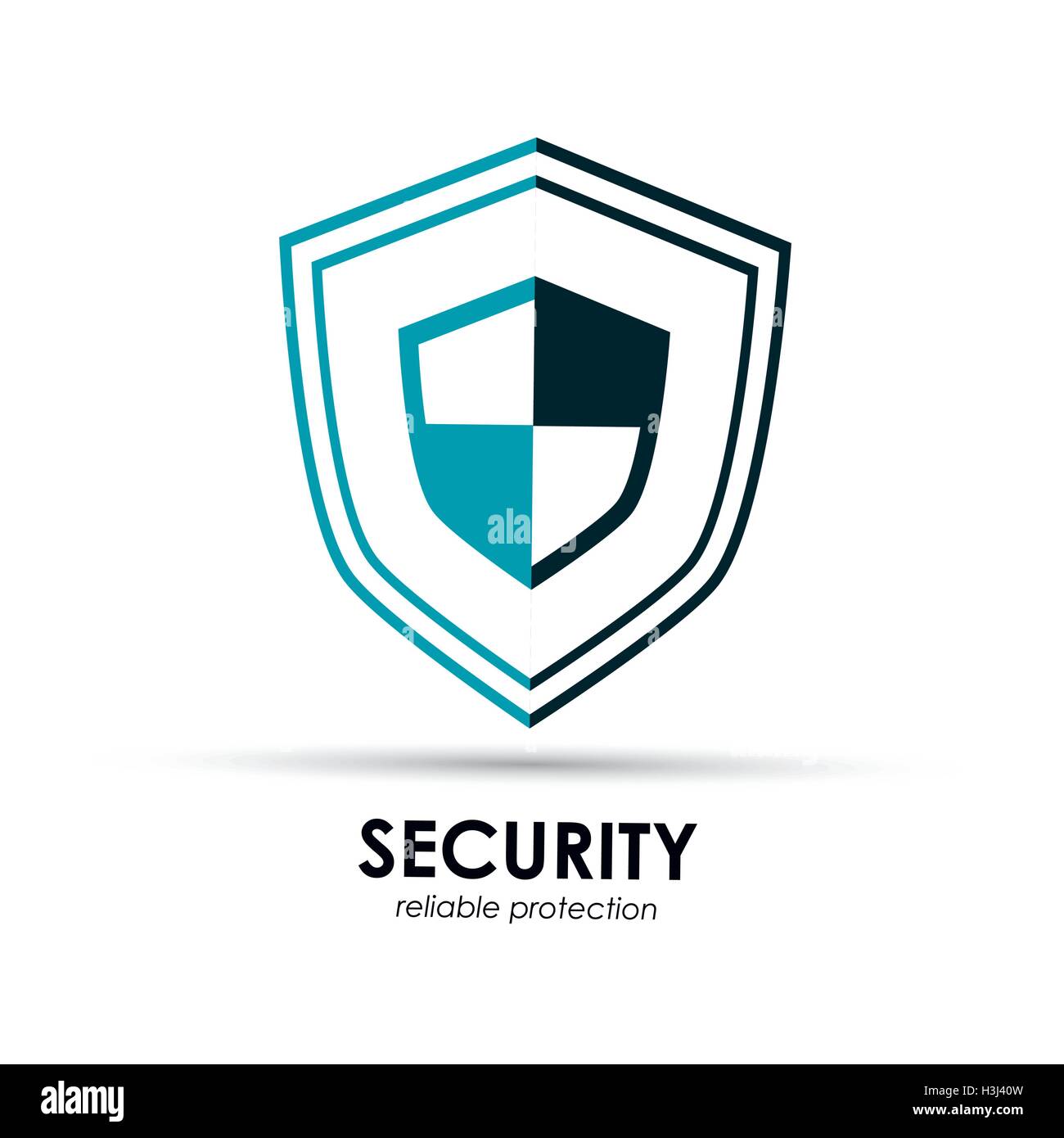 Security Shield icon, vector illustration Stock Vector Image & Art - Alamy