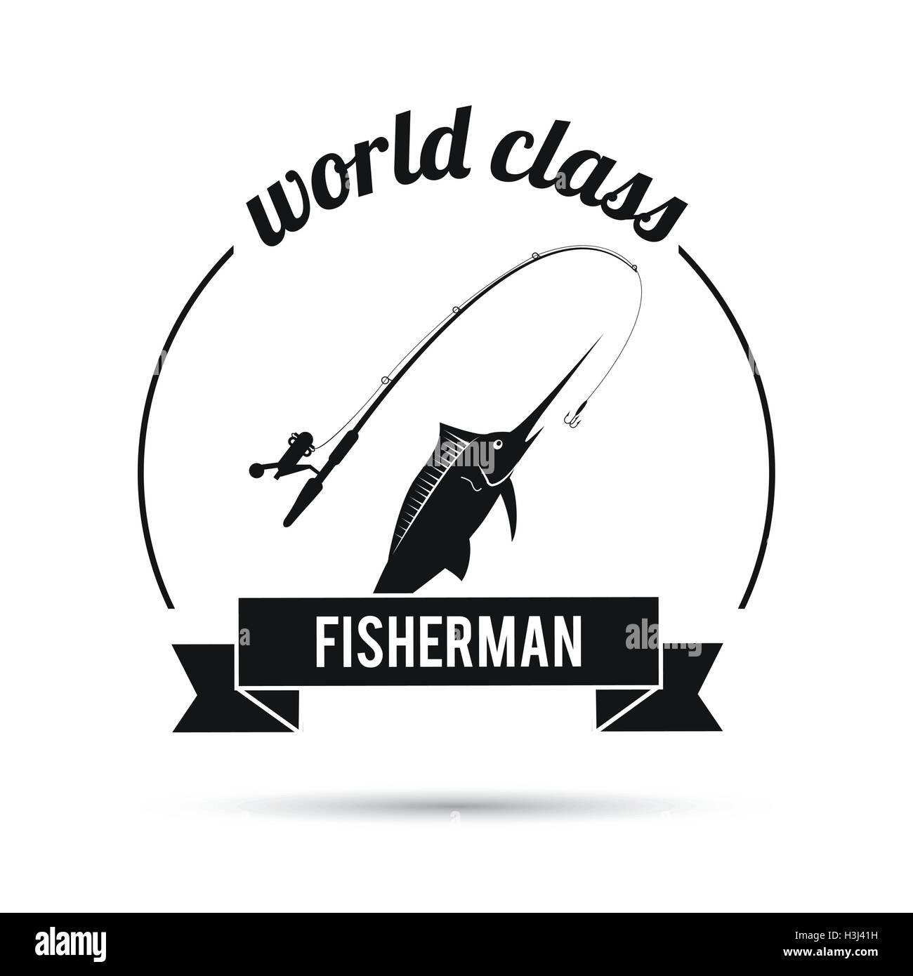 Fishing graphic design Stock Vector Image & Art Alamy