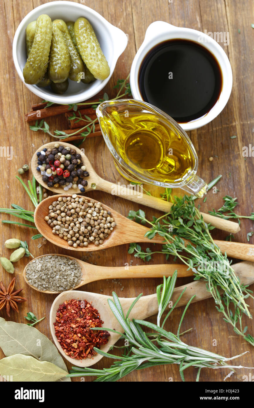 Sauces and spices hi-res stock photography and images - Alamy