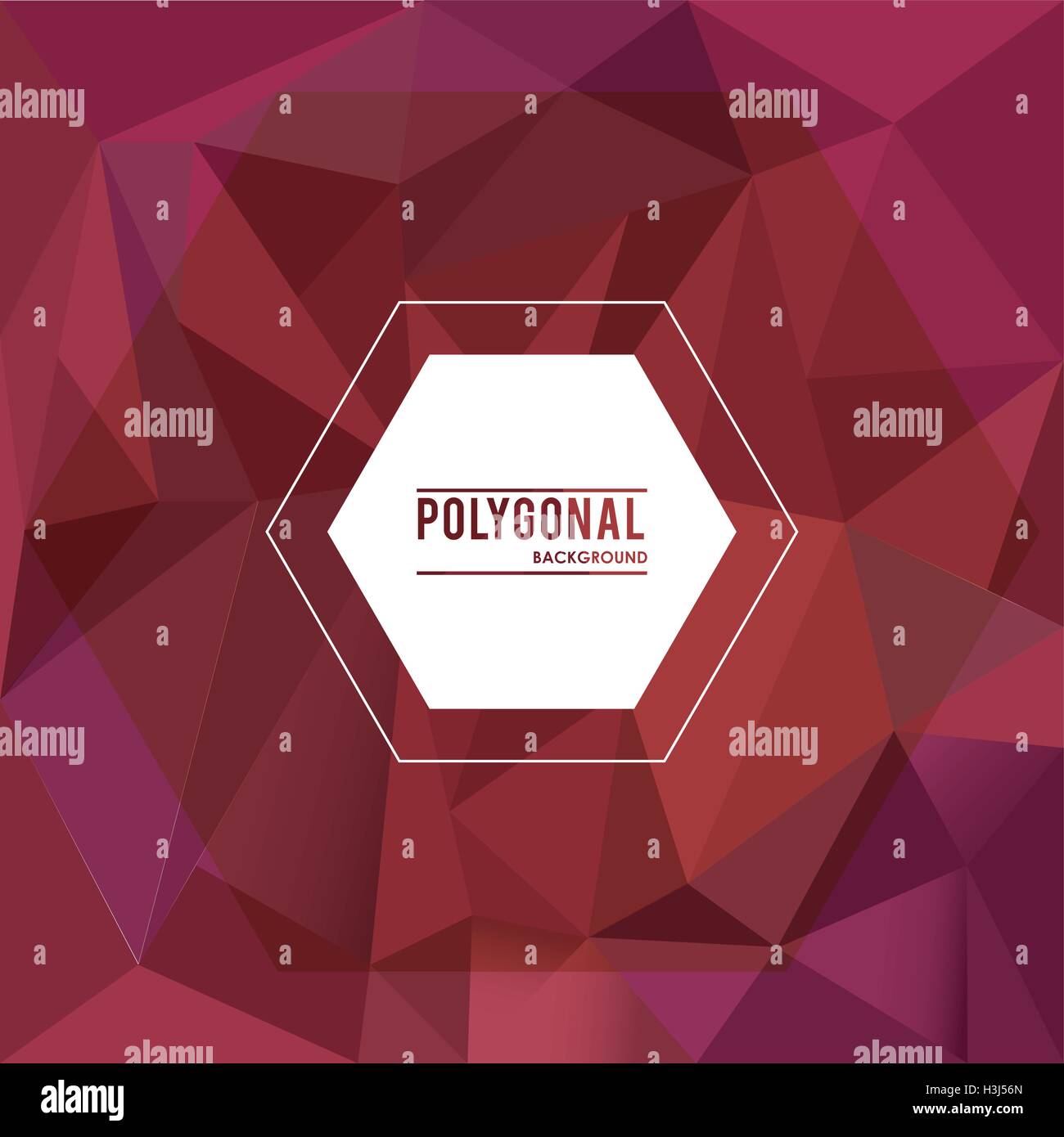 Polygnic Design Polygonal design. Geometric shape design. , vector illustration Stock ...