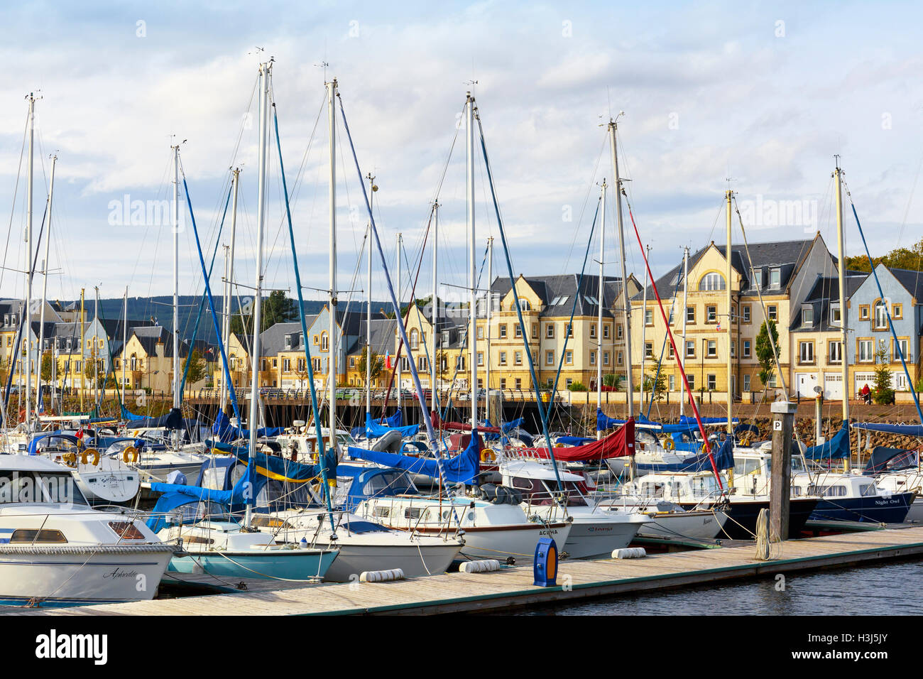 Inverkip marina,Greenock, Firth of Clyde, Renfrewshire, Scotland, UK