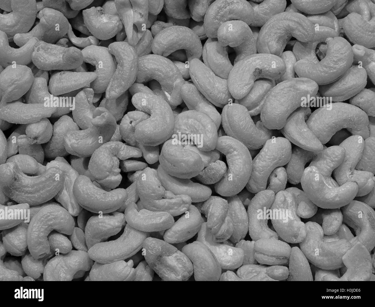 Cashew dry fruits Black and White Stock Photos & Images - Alamy