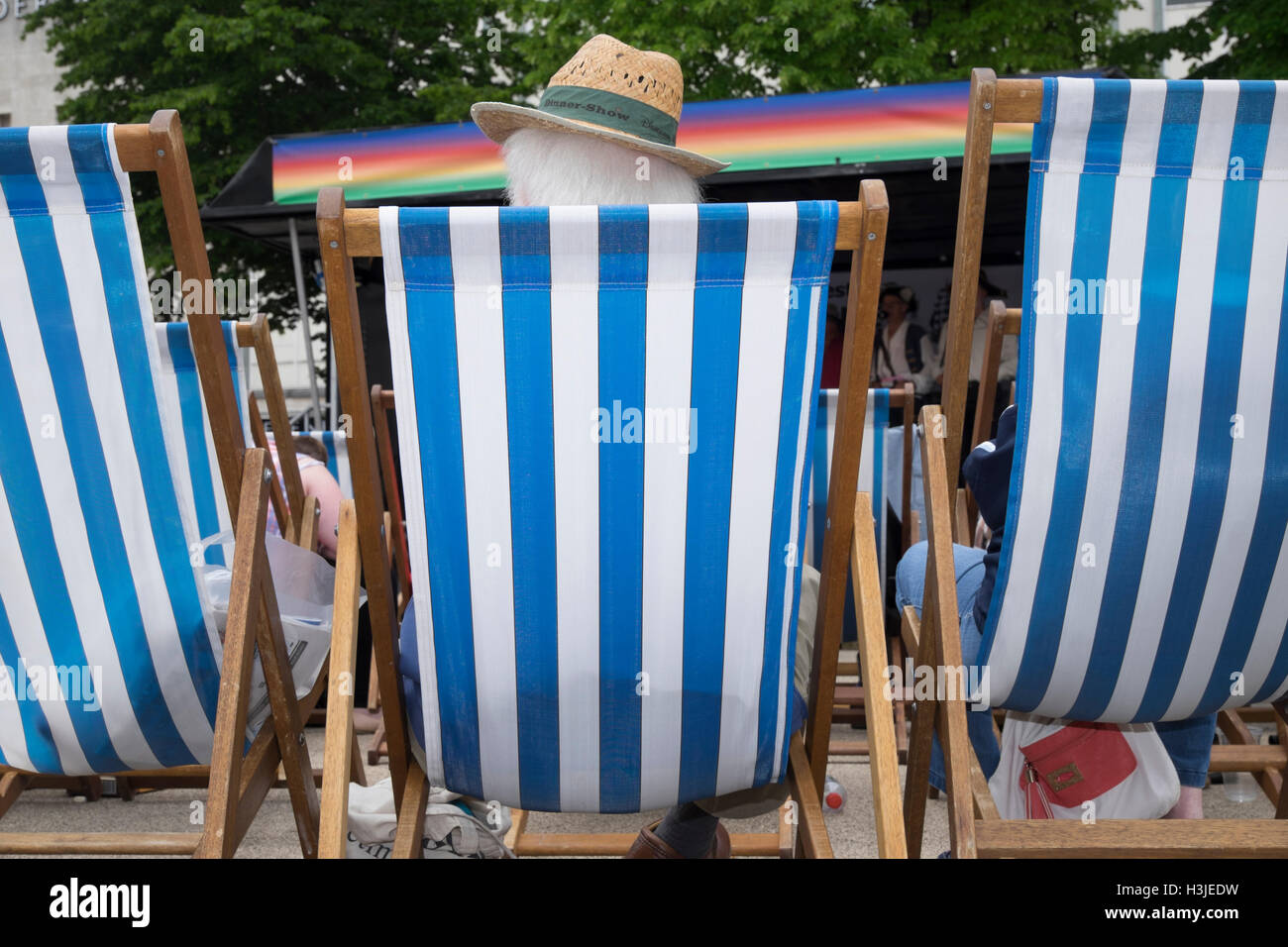 Sea shanty festival hires stock photography