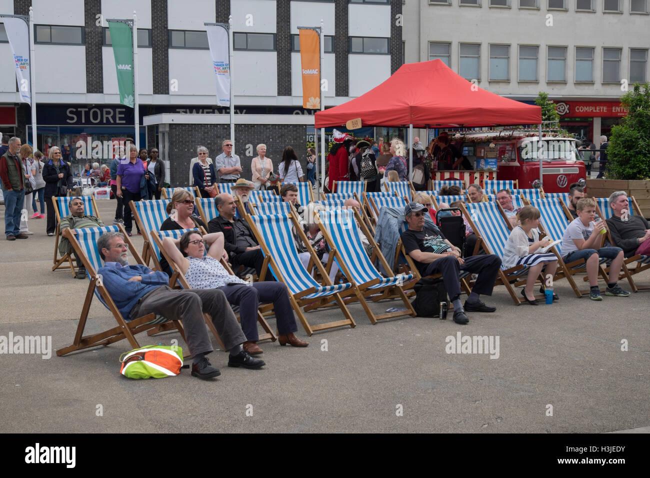 Sea shanty festival hires stock photography