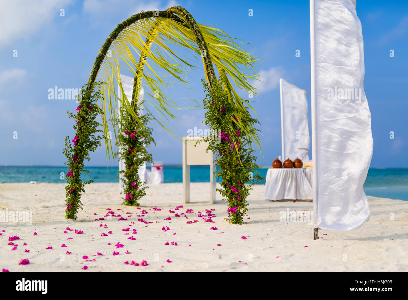 Amazing Beach Wedding Venue Vintage Style Beautiful Wedding Arch