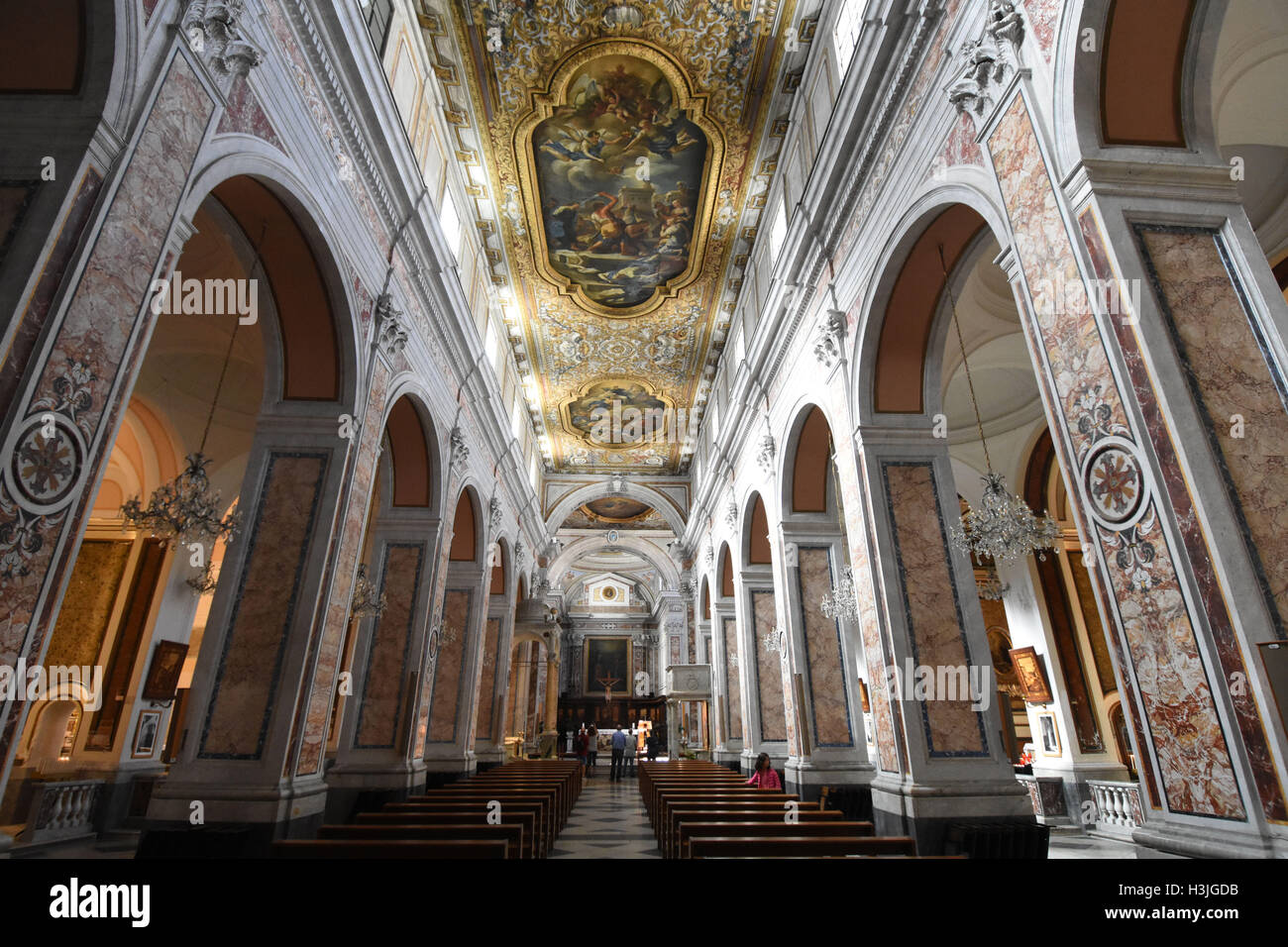 Sorrento Cathedral , Italy Stock Photo