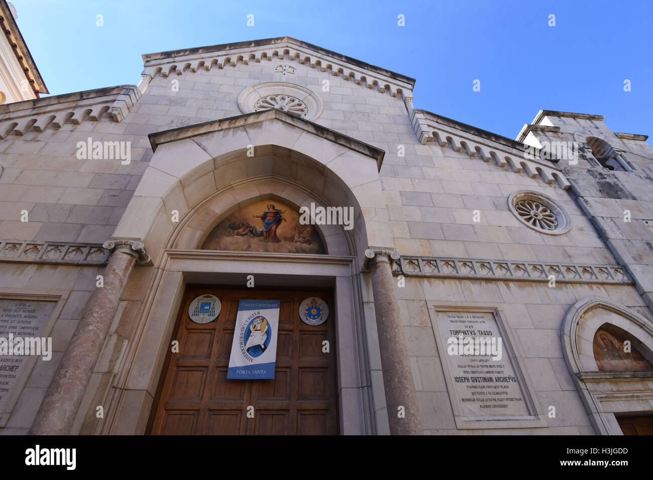 Sorrento Cathedral , Italy Stock Photo